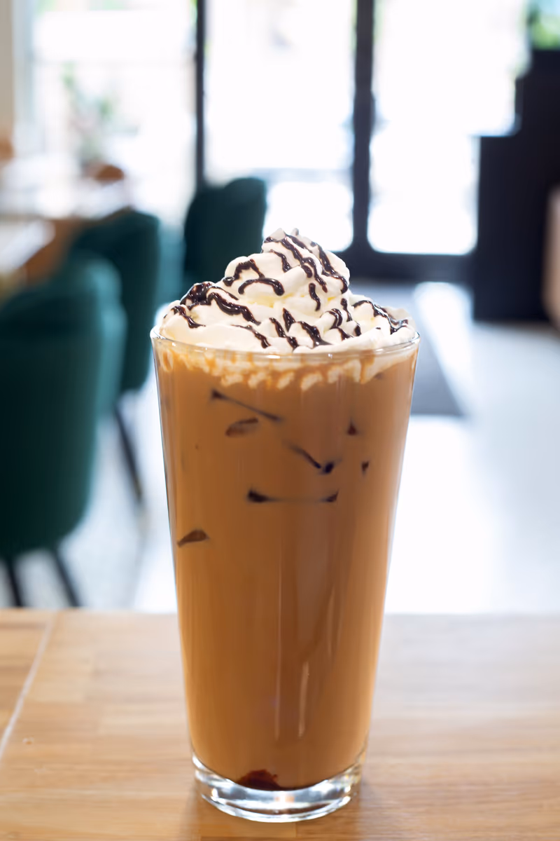 Guests enjoying coffee